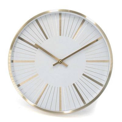 Cambridge Elegance Wall Clock
 30X30X4.5Cm Rose Gold